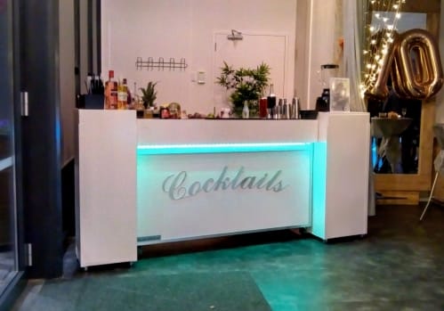 cocktailbar geplaatst bij NStyle in Barendrecht 29-09-2018