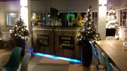 cocktailbar personeelsfeest Rosco.nl op 28-12-2018